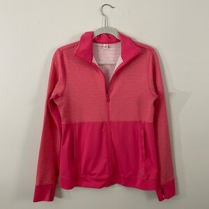 Adidas Pink Zip Up Jacket - SEE MEASUREMENTS